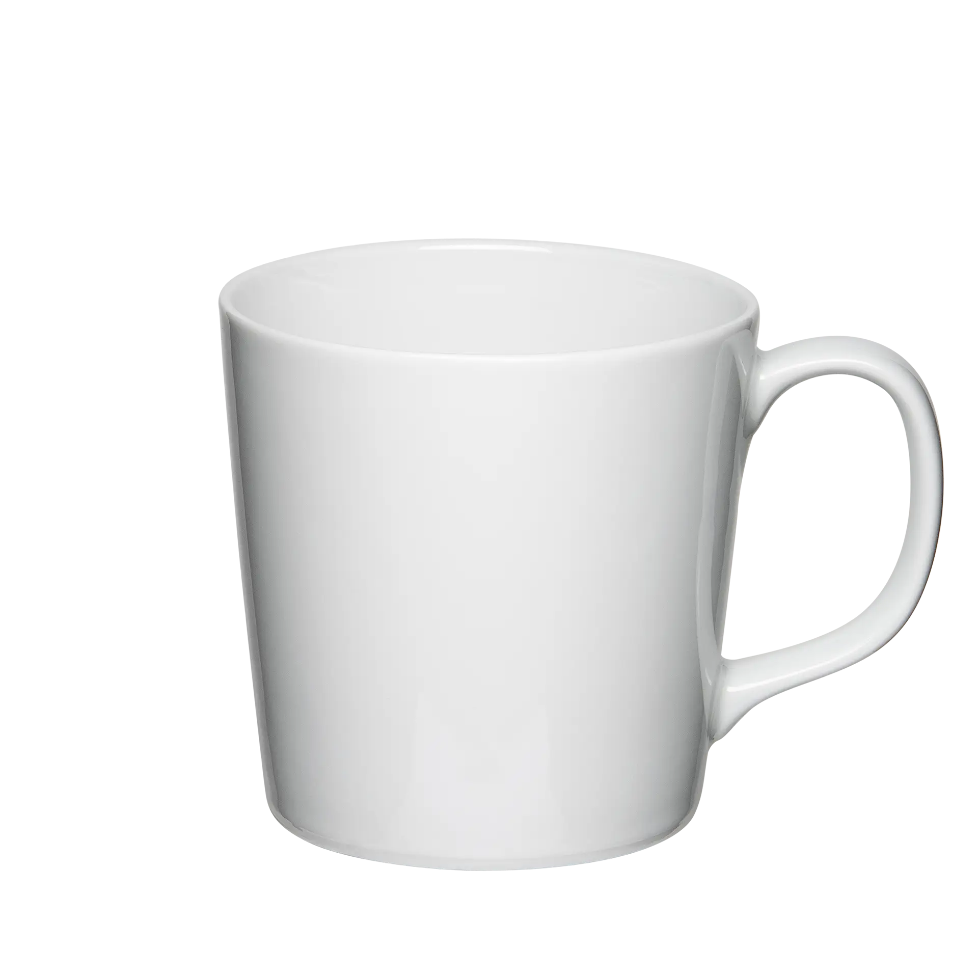 Großer Kaffeepott aus Porzellan in Weiß 500 ml | Mahlwerck 