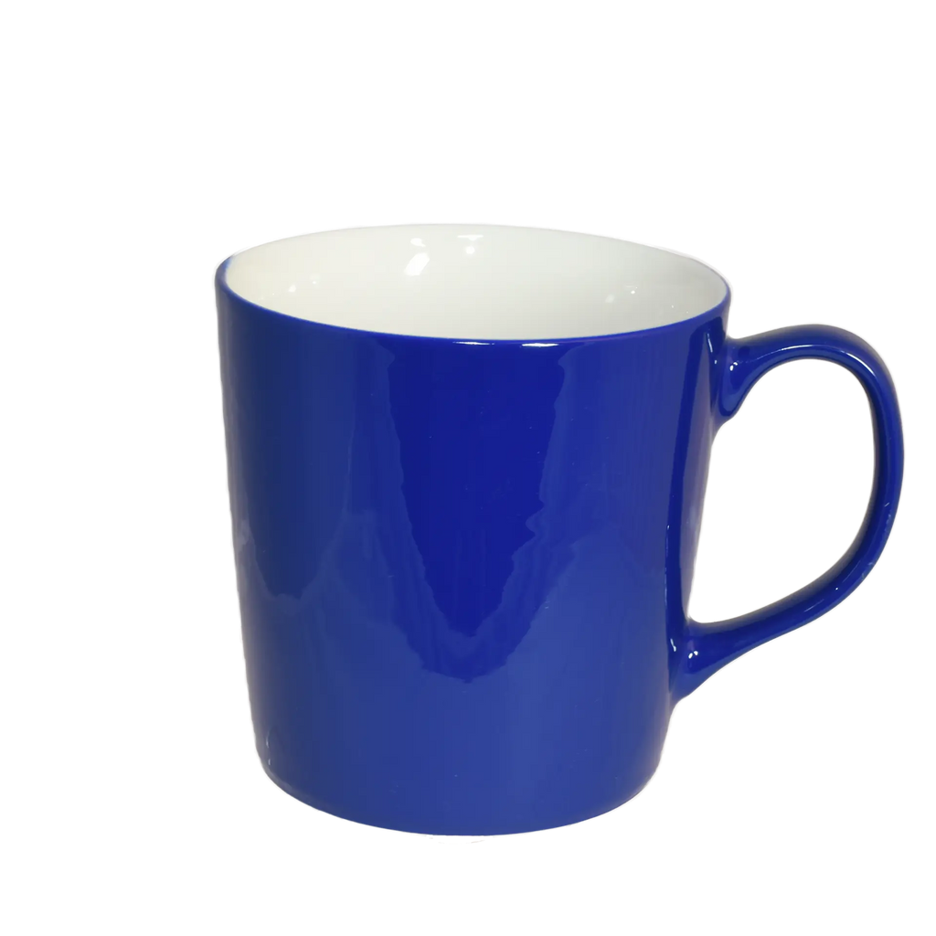 Kaffeepott aus Porzellan in Blau | Mahlwerck