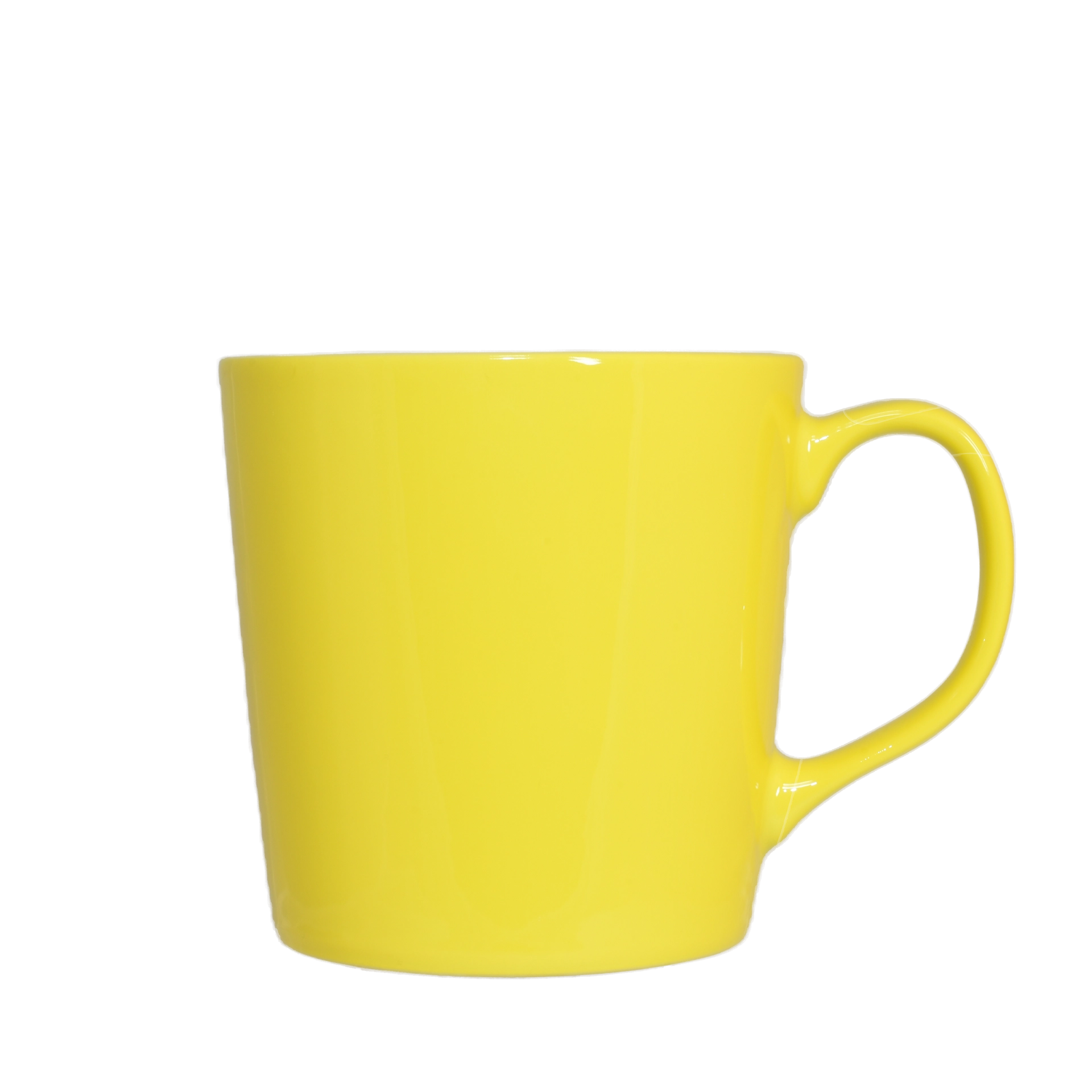 XL Kaffeepott aus Porzellan in Gelb 500 ml | Mahlwerck