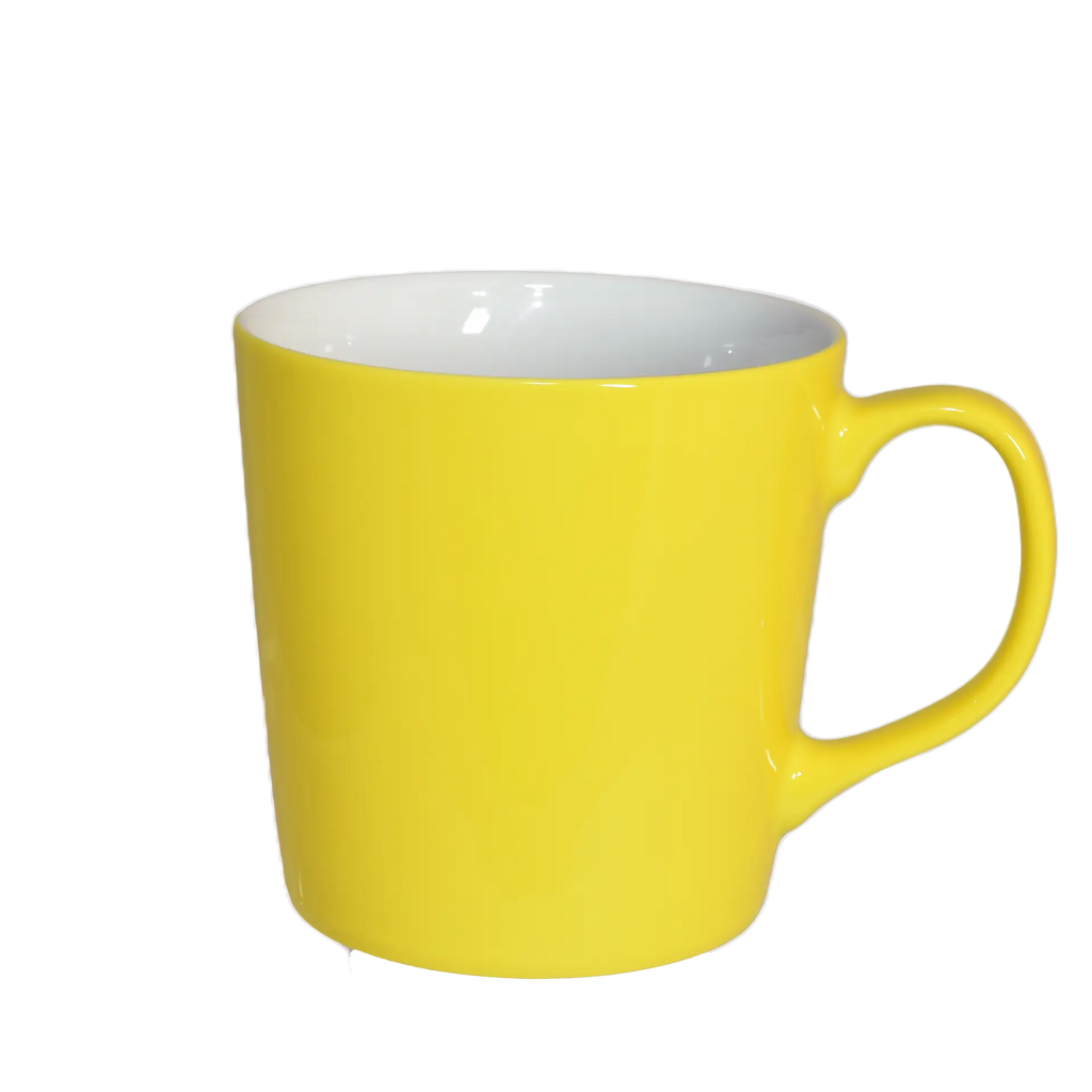 XL Kaffeepott aus Porzellan in Gelb | Mahlwerck