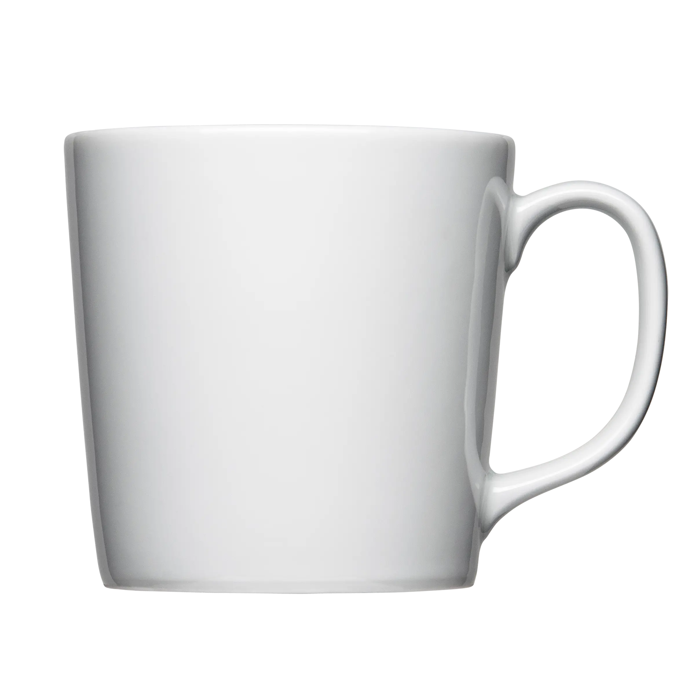 Riesen Kaffeepott aus Porzellan in Schwarz-Weiß 500 ml | Mahlwerck