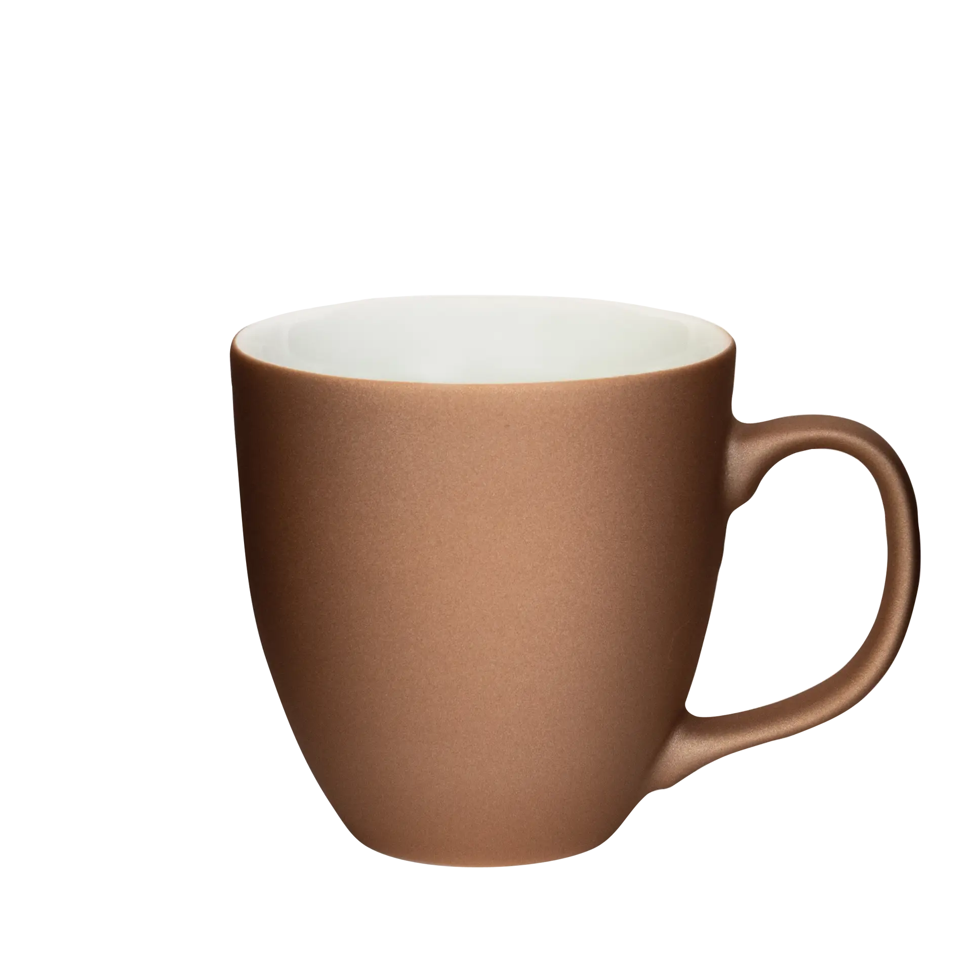 matte xxl-tasse in kupfer 450ml