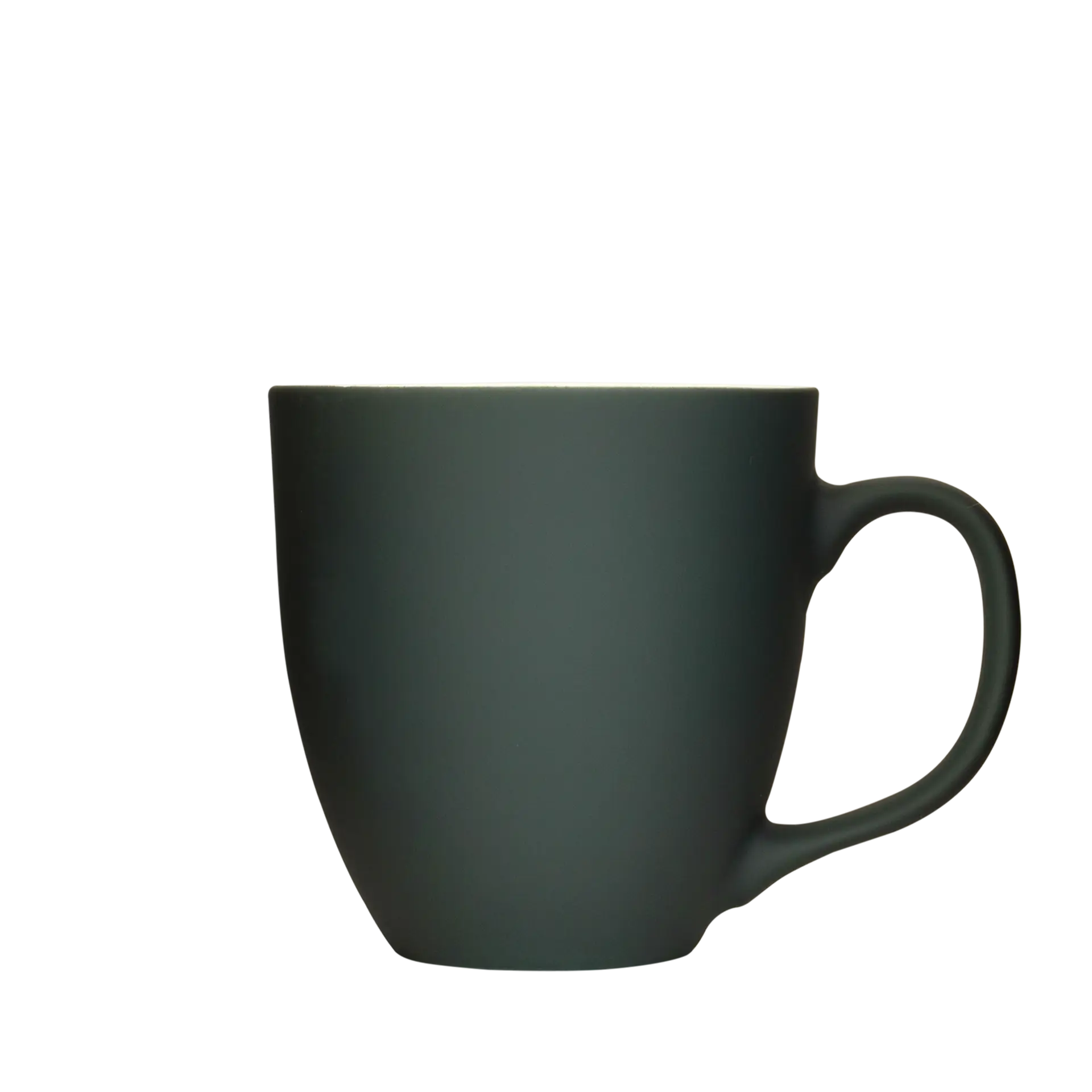 grosse kaffee-tasse in dunkel-grau 450ml