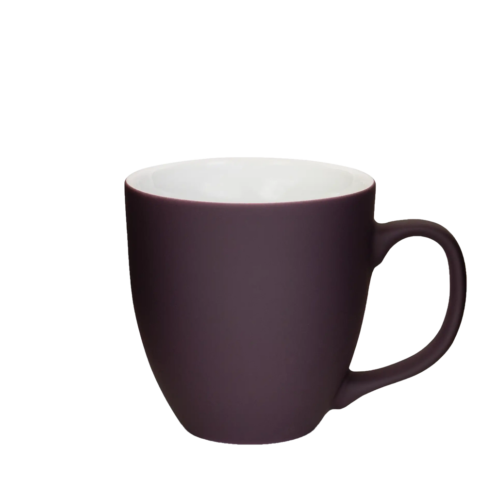 xxl kaffee-becher in violett 450ml