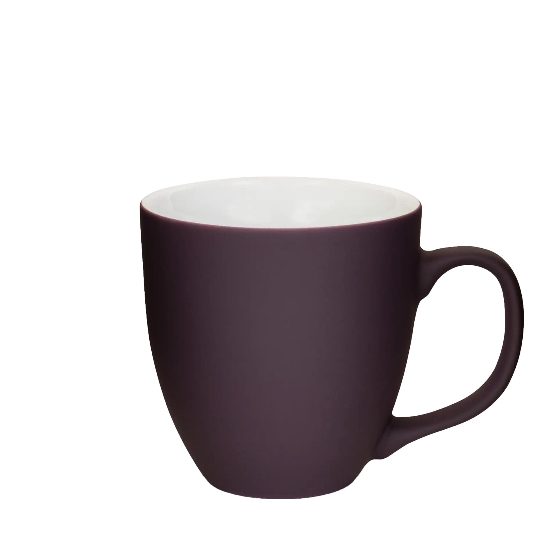 xxl kaffee-becher in violett 450ml