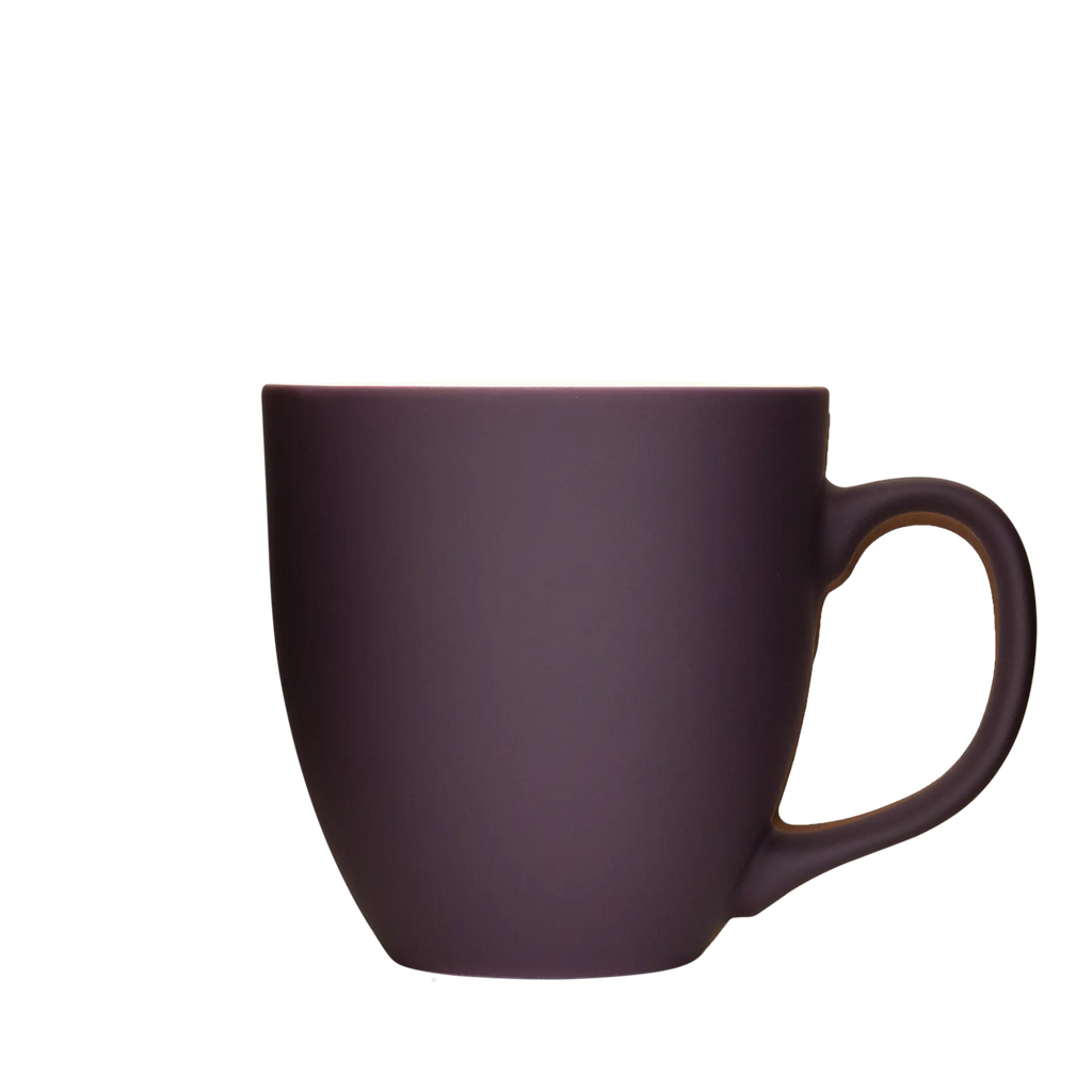 lila tee-tasse in matt optik 450ml