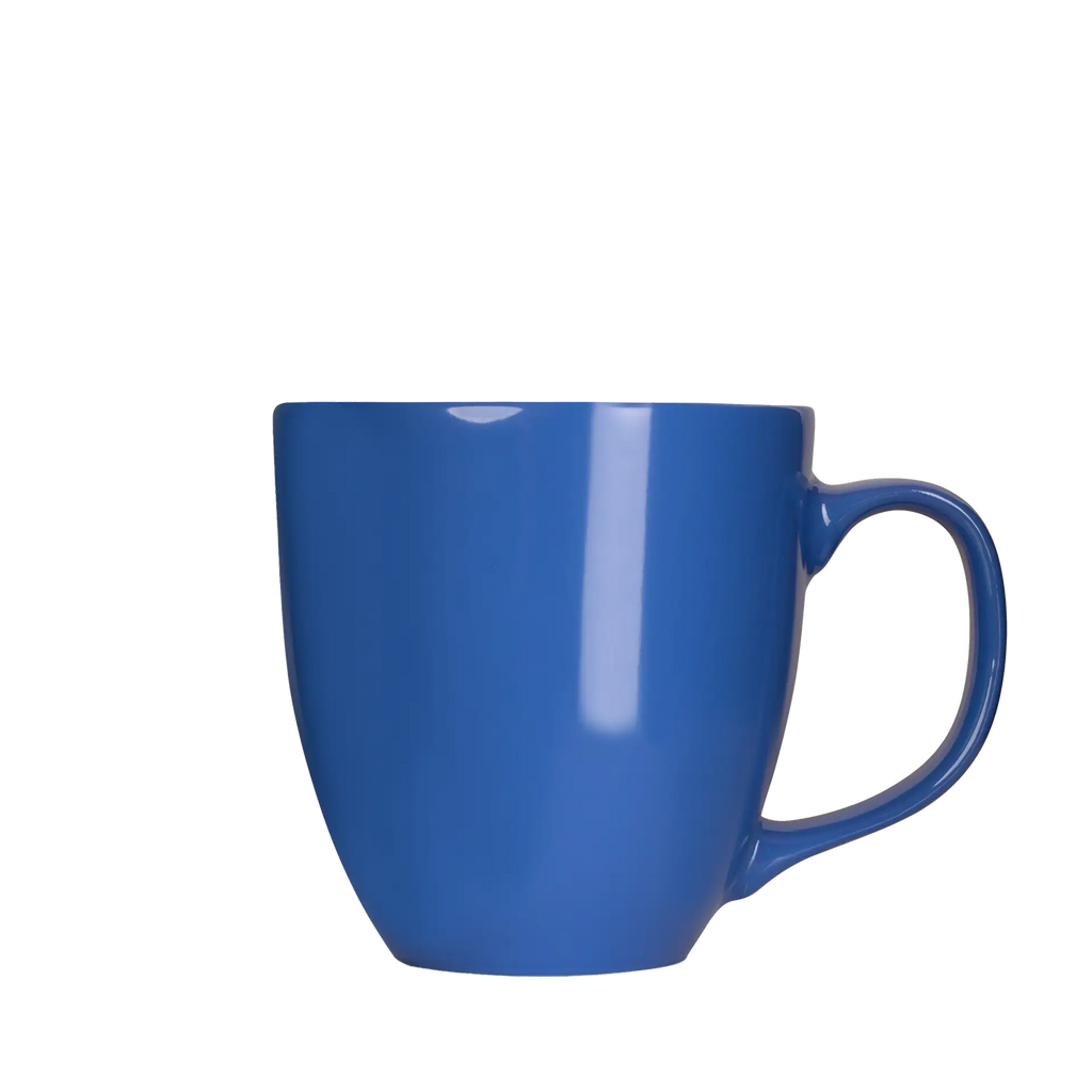 grosse tasse mit henkel in kraeftigem blau 450ml