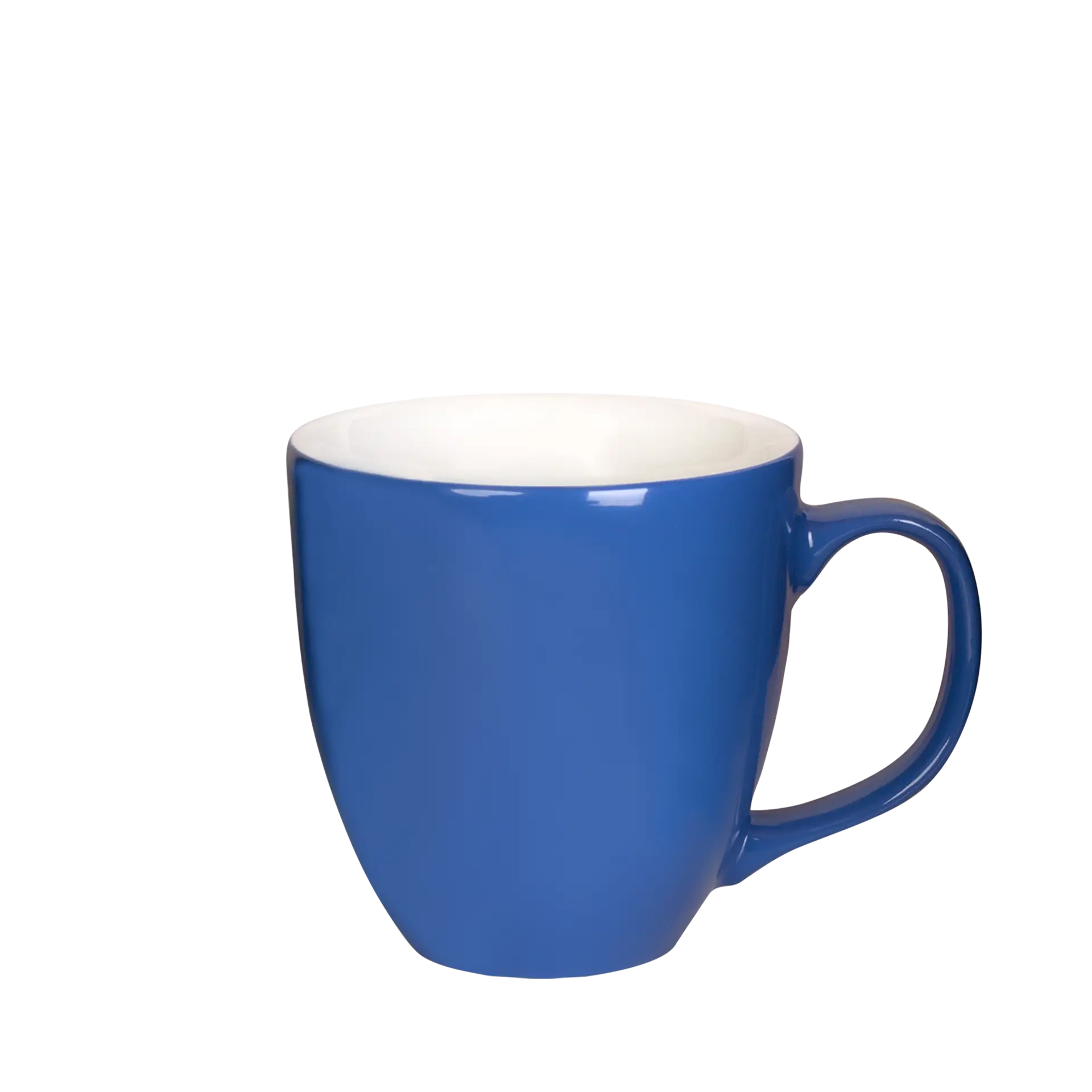 xxl keramik-tasse in blau 450ml