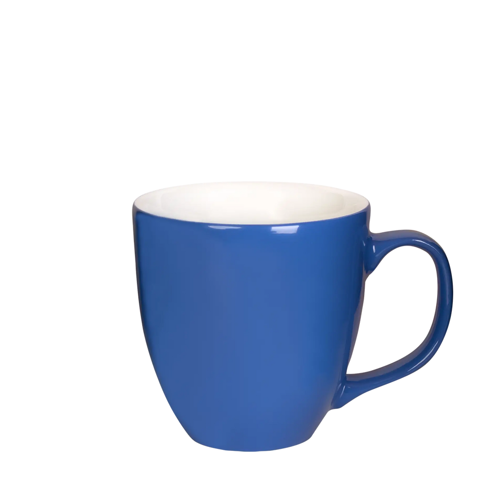 xxl keramik-tasse in blau 450ml