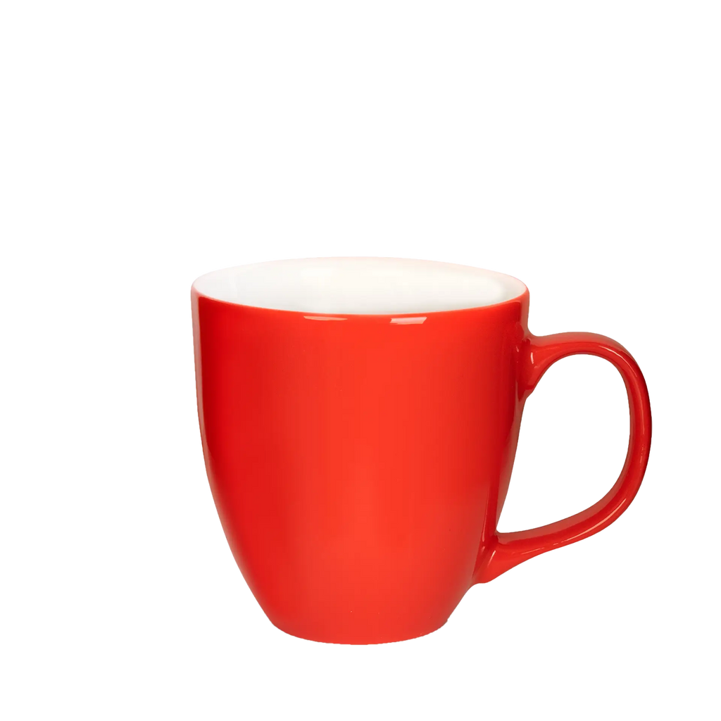 grosse tasse mit henkel in rot 450ml