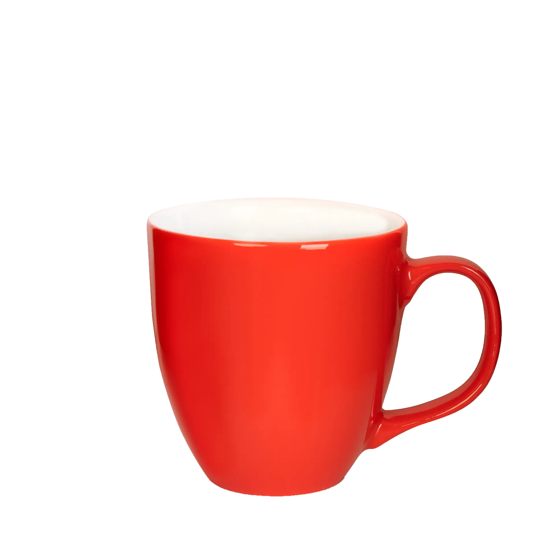 grosse tasse mit henkel in rot 450ml