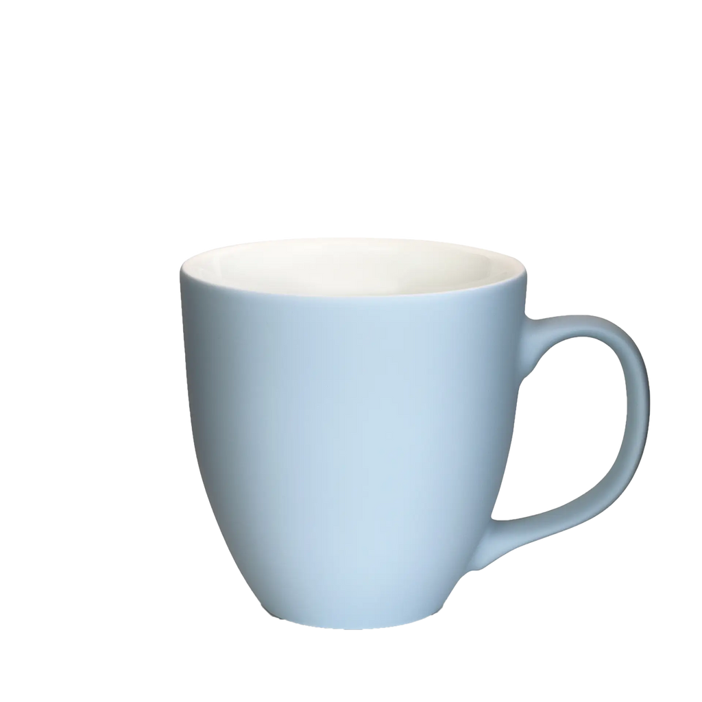 moderne latte macchiato tasse in baby-blau 450ml