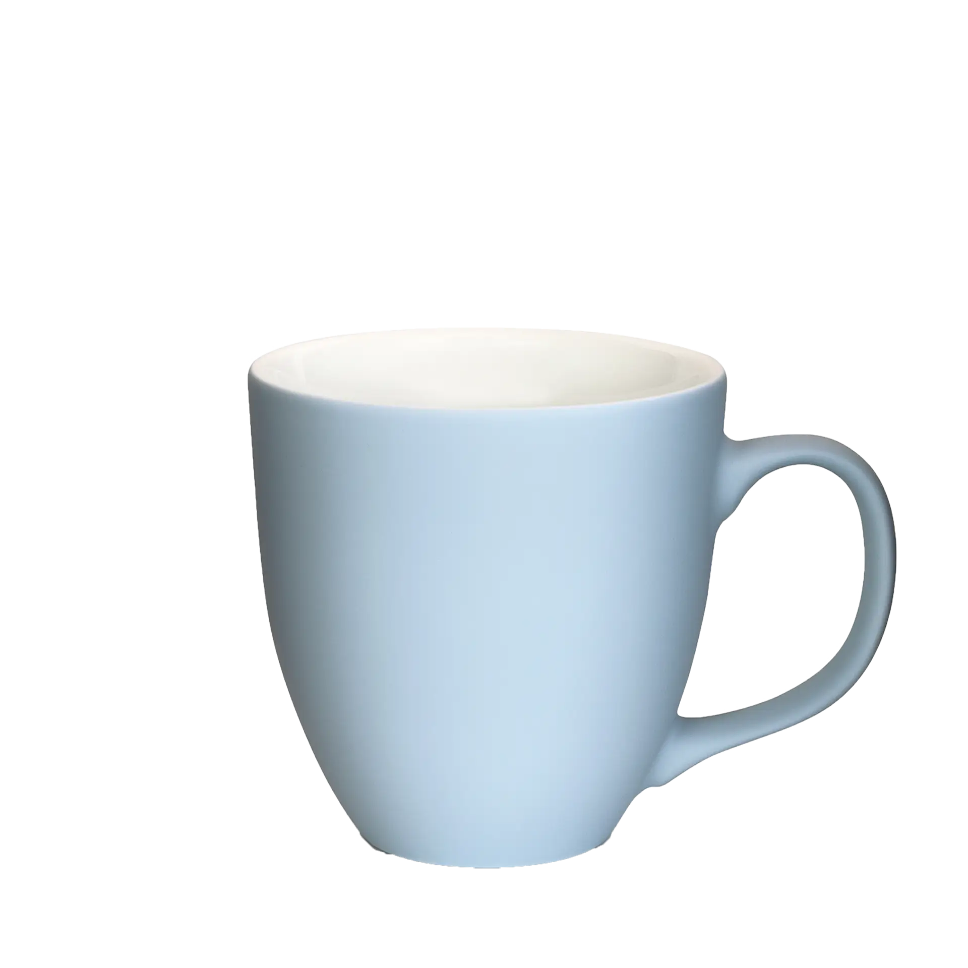 moderne latte macchiato tasse in baby-blau 450ml