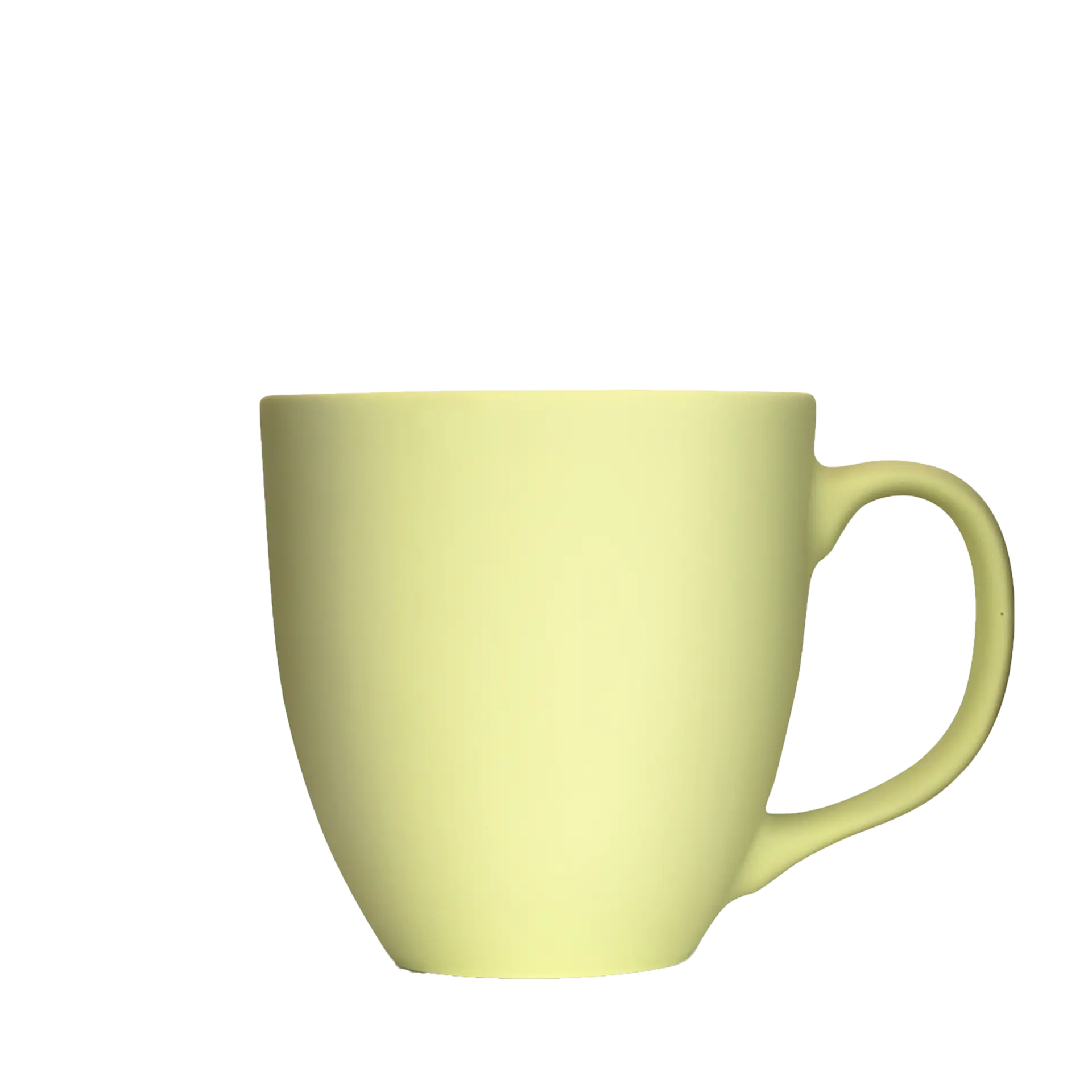 hell-gruene xxl-tasse in matt 450ml