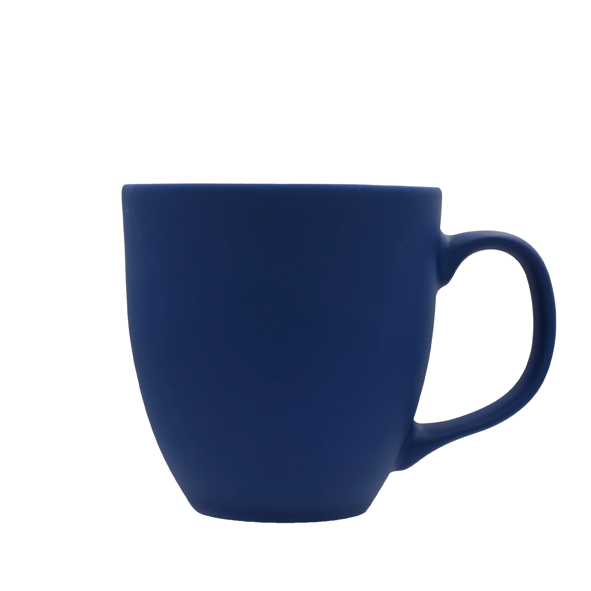 Becher matt blau Porzellan 400 ml