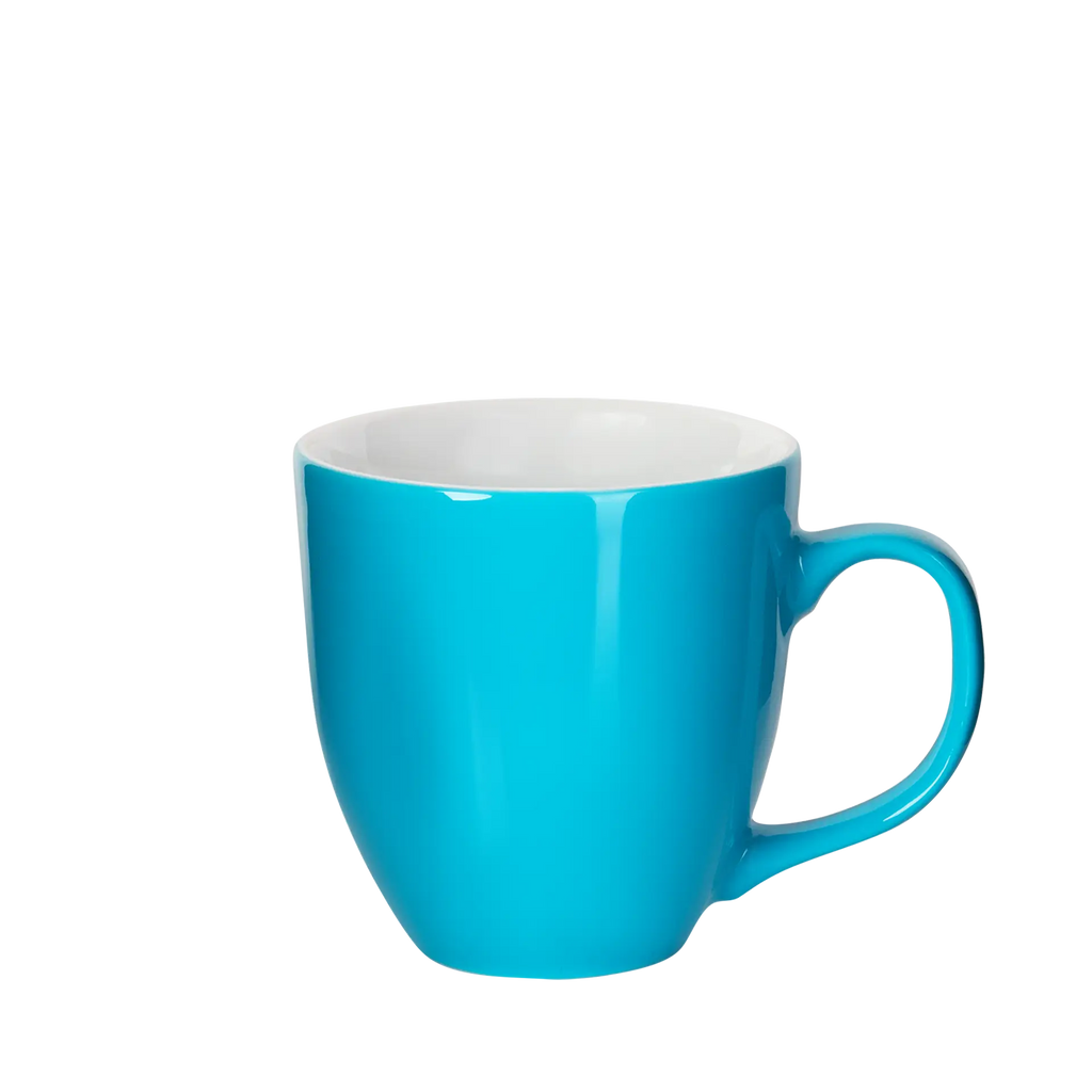 grosse cappucino-tasse in blau 450ml