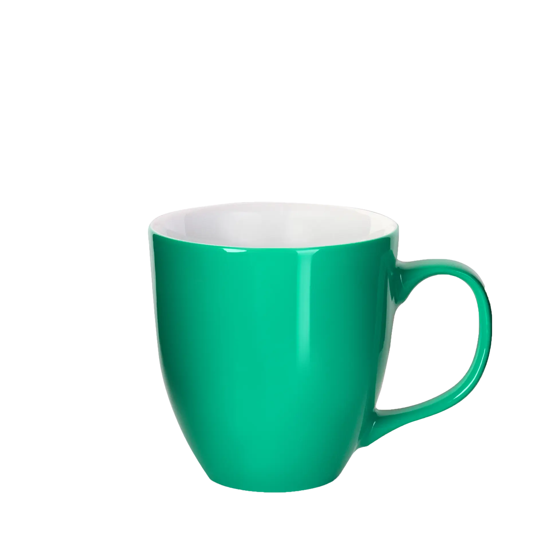tuerkise tee-tasse in glanzoptik 450ml
