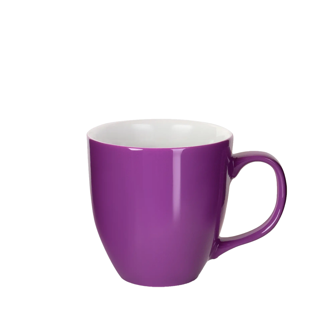 violette kaffee-tasse in xxl 450ml