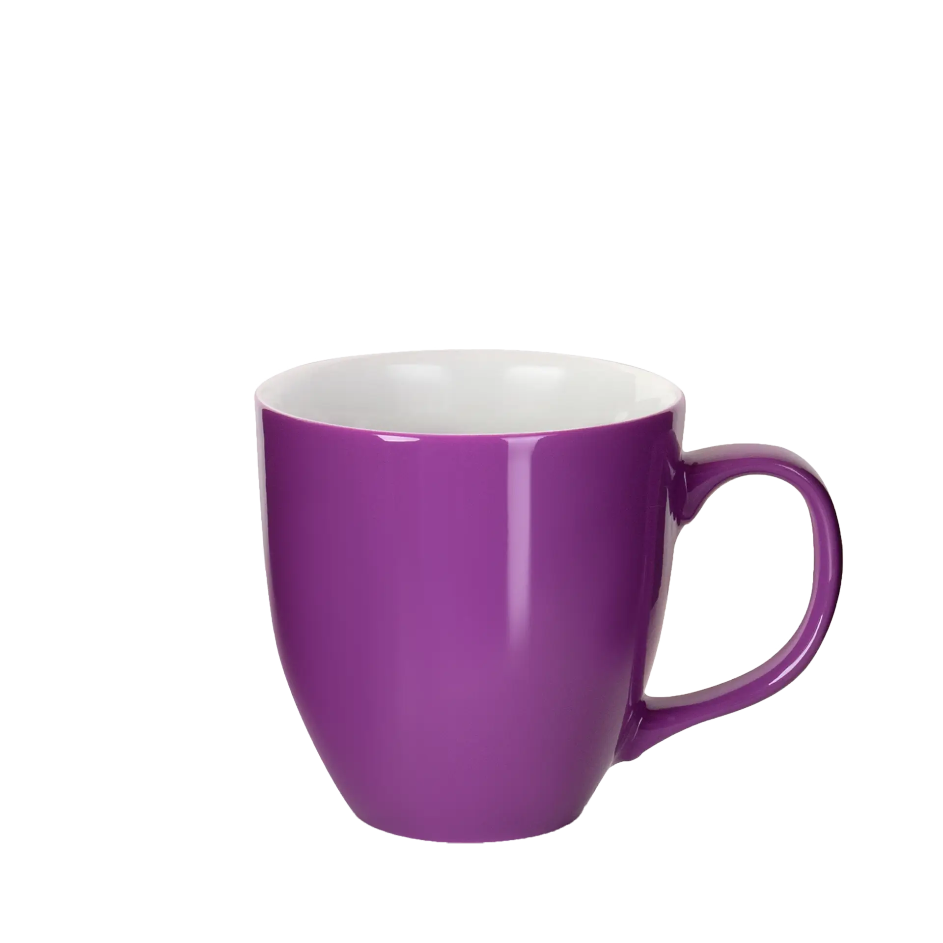 violette kaffee-tasse in xxl 450ml