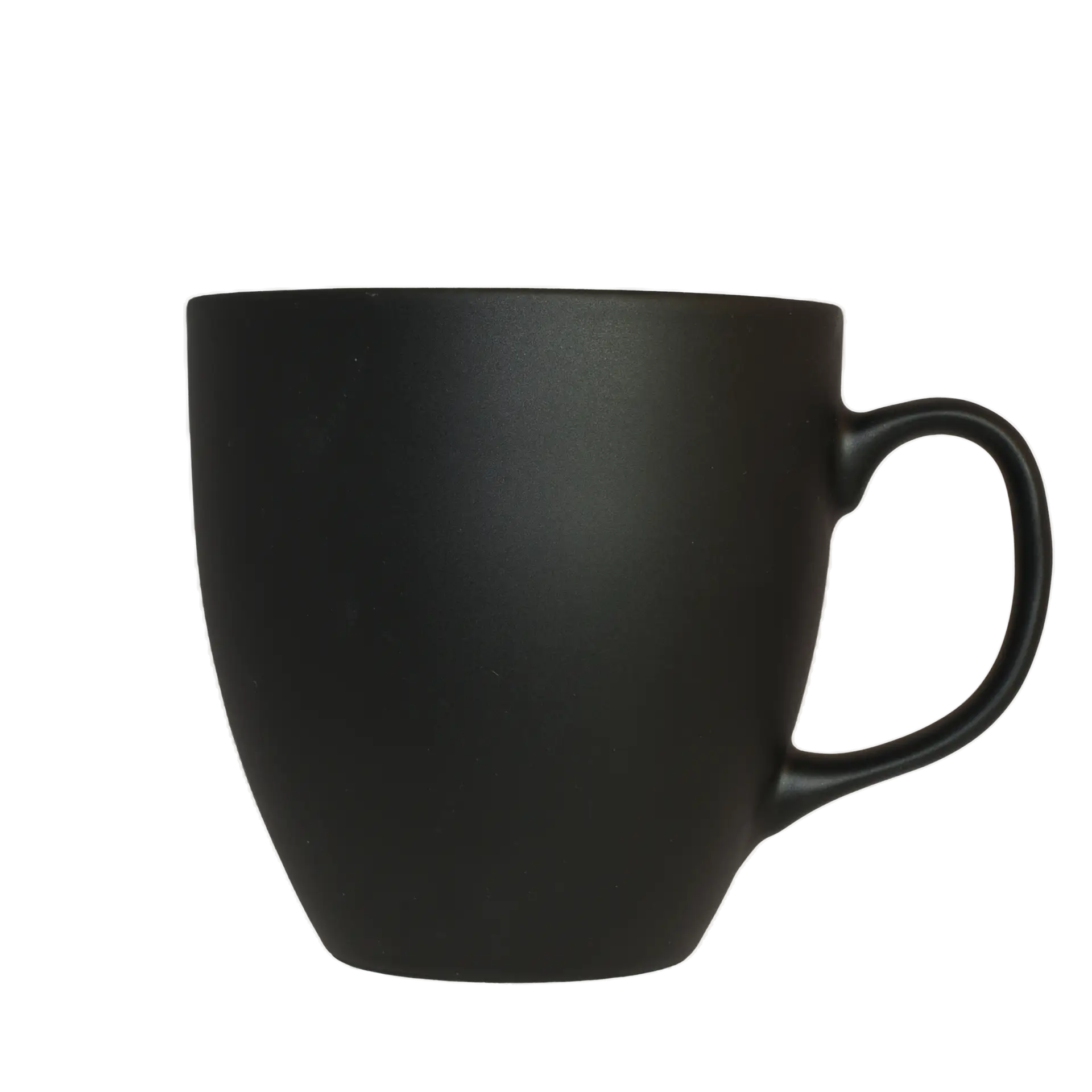 Jumbo Riesentasse aus Porzellan in Schwarz 600 ml – Mahlwerck Manufaktur