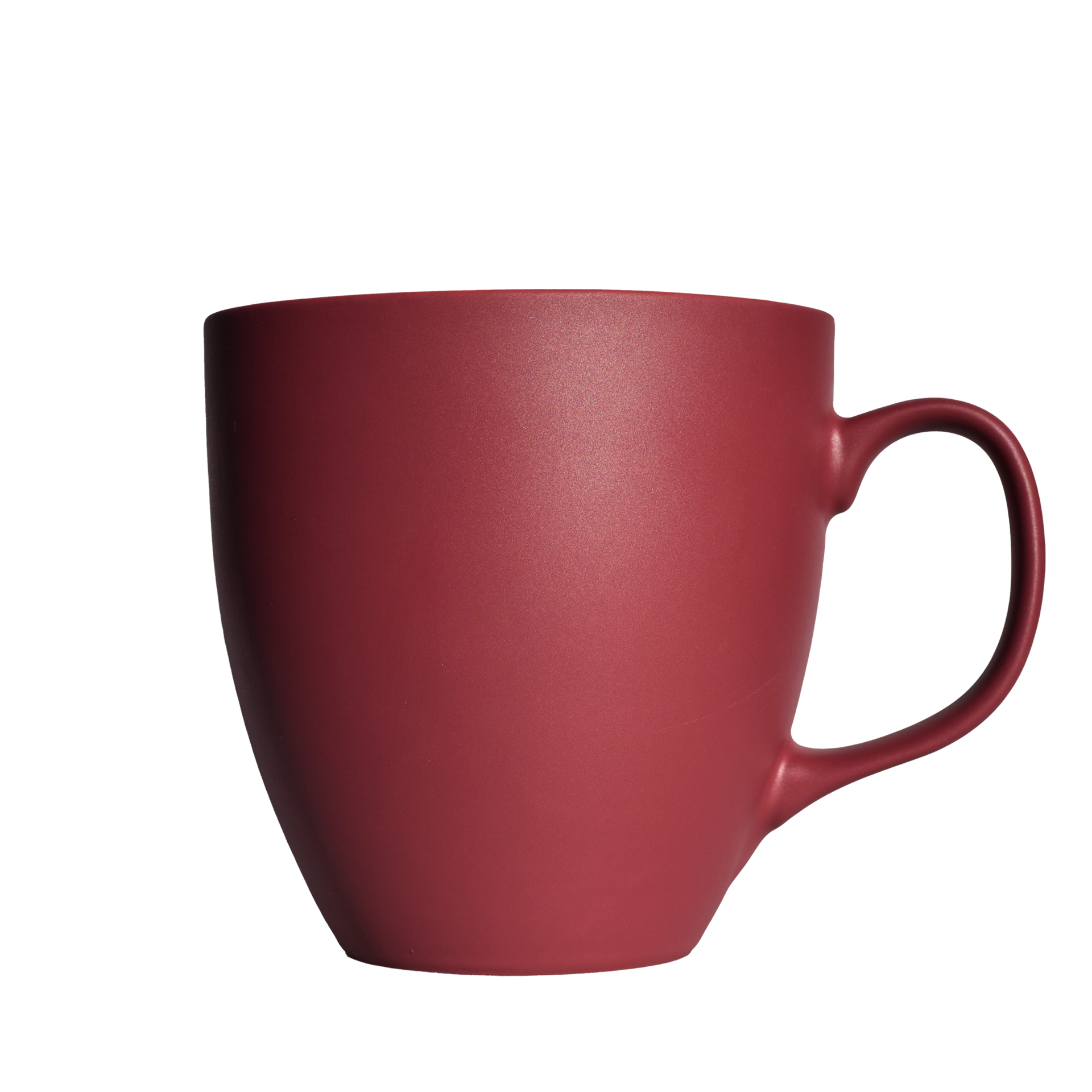Matte Jumbo Riesen Teetasse in Violett 600 ml | Mahlwerck