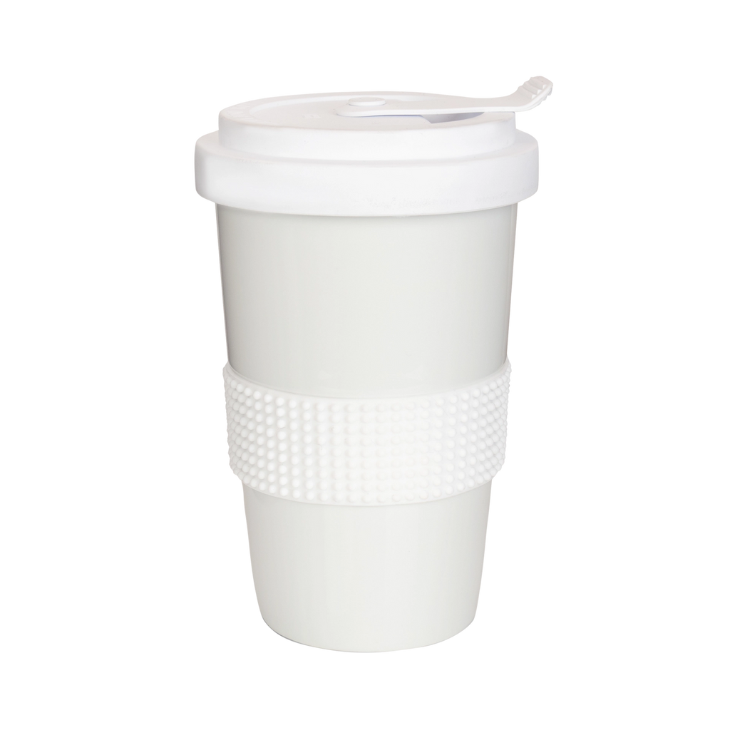 nachhaltiger coffee-mug in weiss 400ml