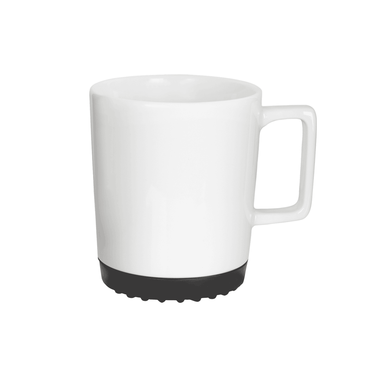 hochwertige milchkaffee-tasse mit glanzoptik 350ml