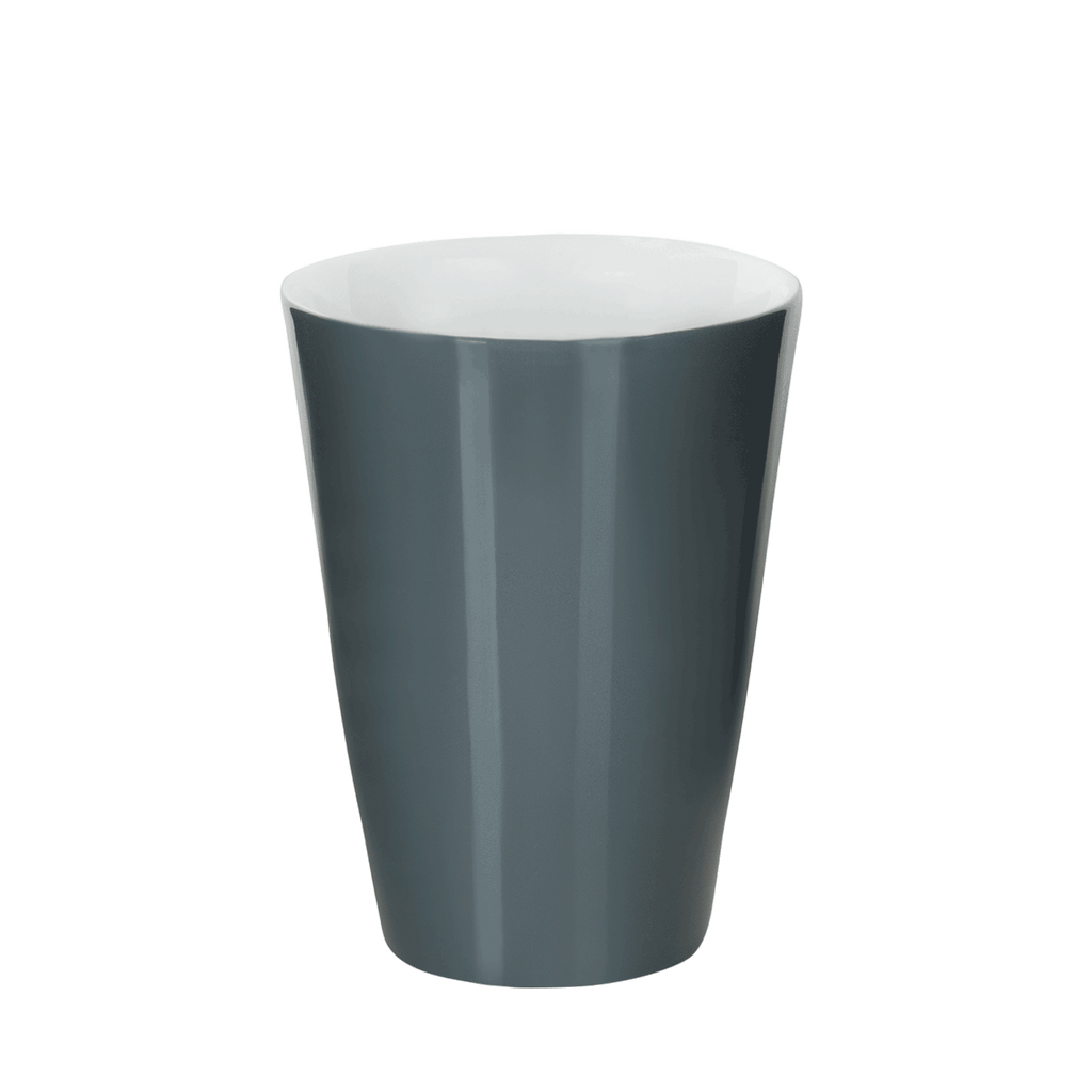 Latte Macchiato Becher in grau 2er Set - Mahlwerck Manufaktur