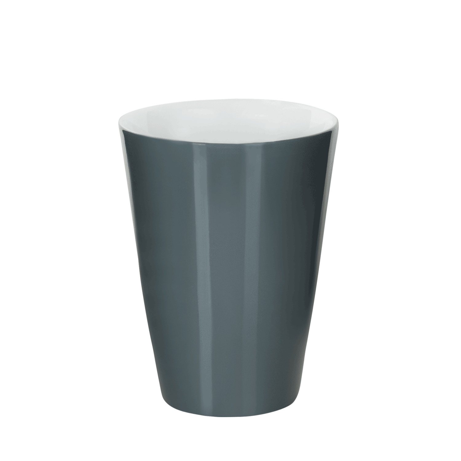Latte Macchiato Becher in grau 2er Set - Mahlwerck Manufaktur