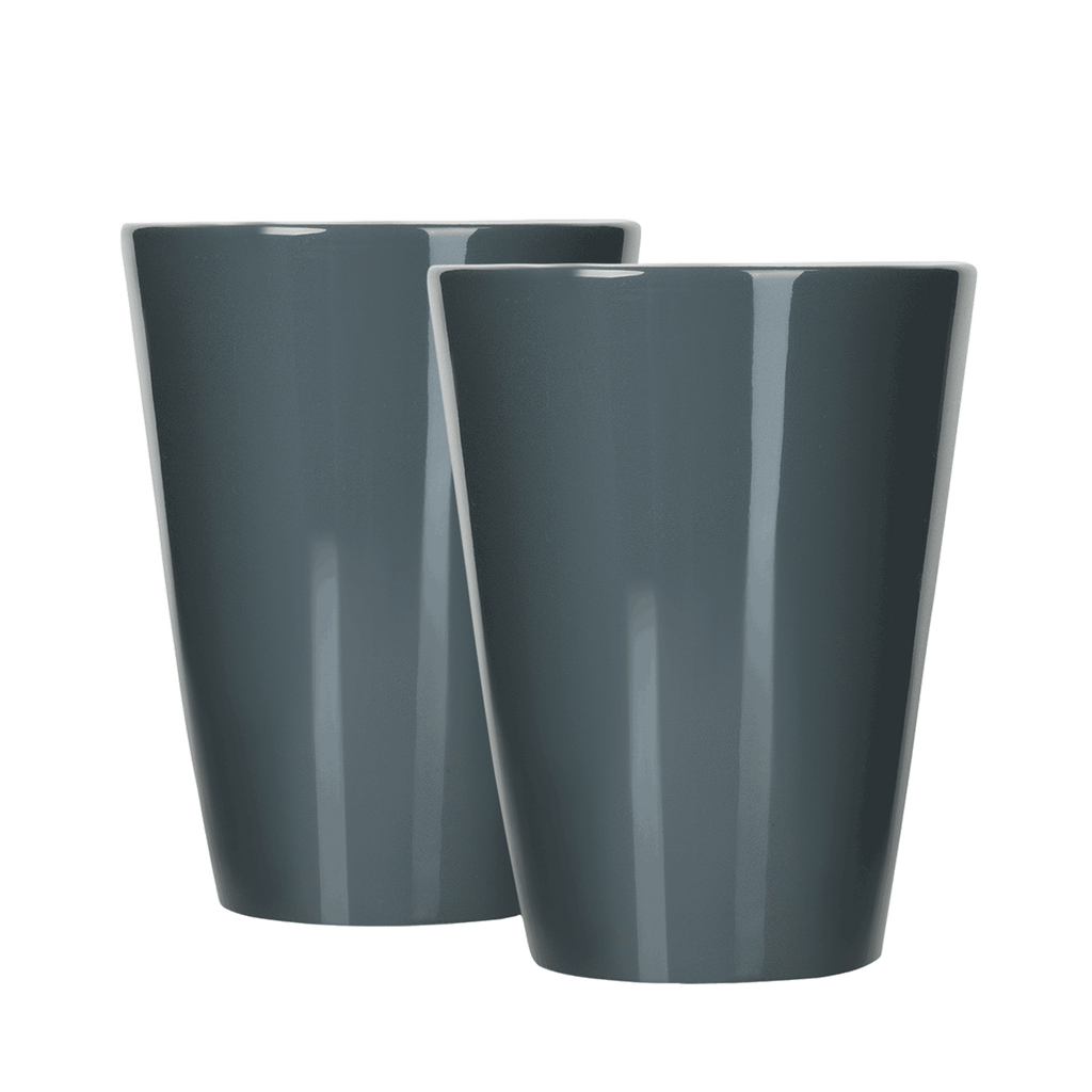 Elegantes Latte Macchiato Becher 2er Set 370ml - Mahlwerck Manufaktur