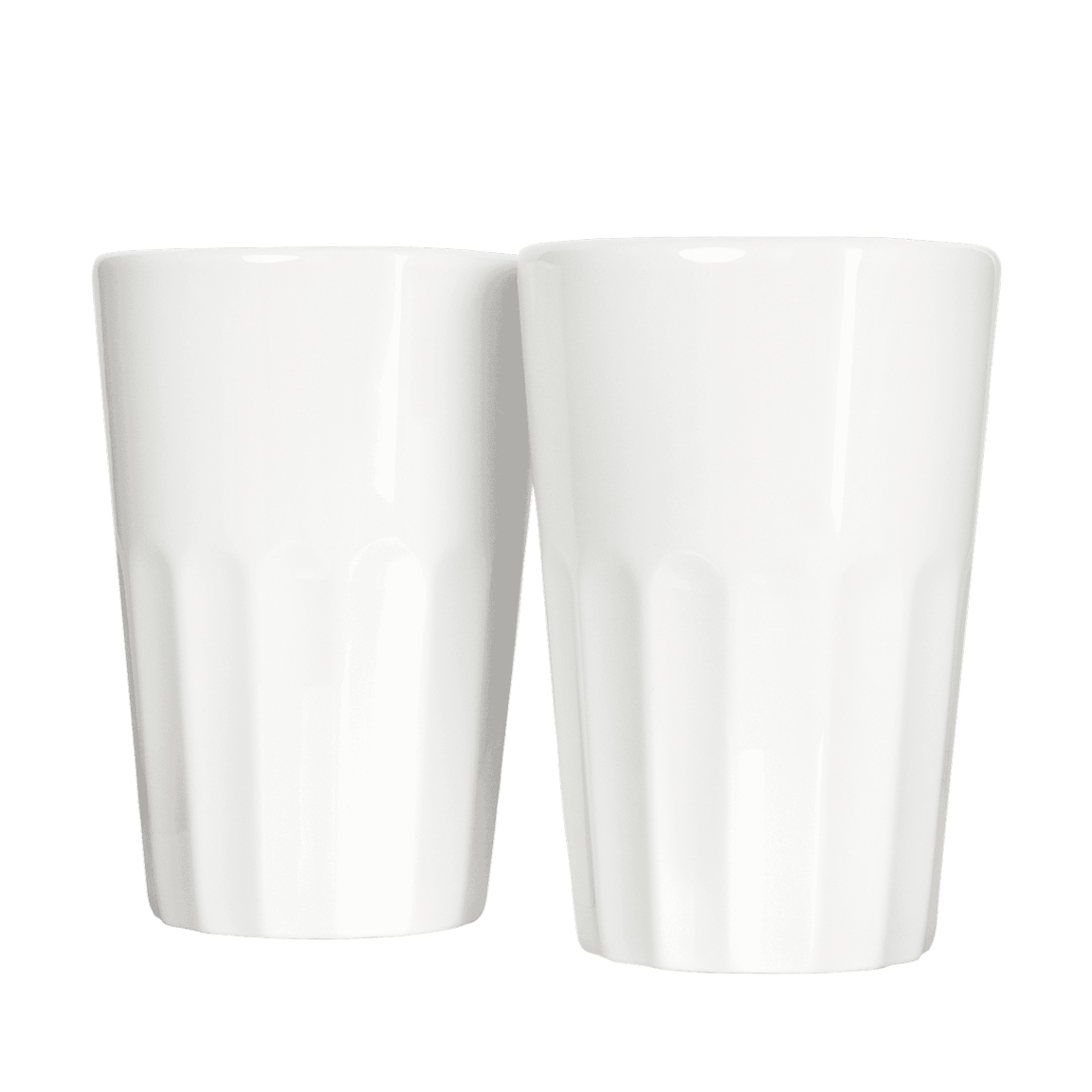 Handveredeltes Latte Macchiato Becher 2er Set - Mahlwerck Manufaktur