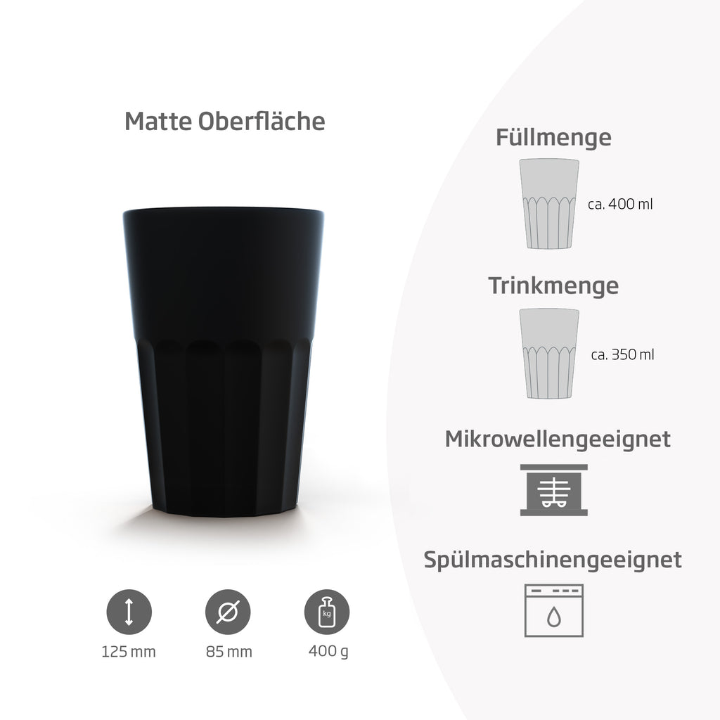 Kaffeebecher French Taste, Latte Macchiato, 400ml