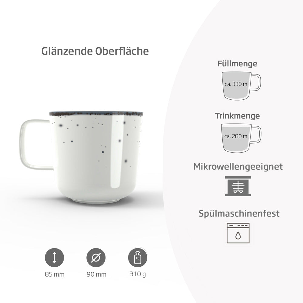 Kaffeetasse Costa Verde, 330 ml