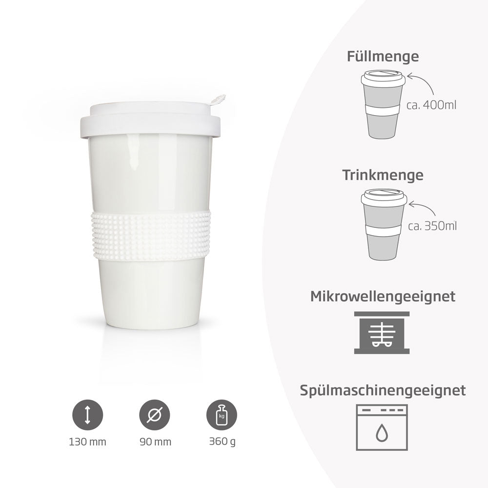 Coffee2Go Becher, 400 ml