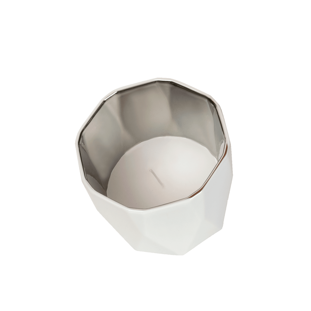 windlicht mit silberner spiegelung auf innenseite 400ml