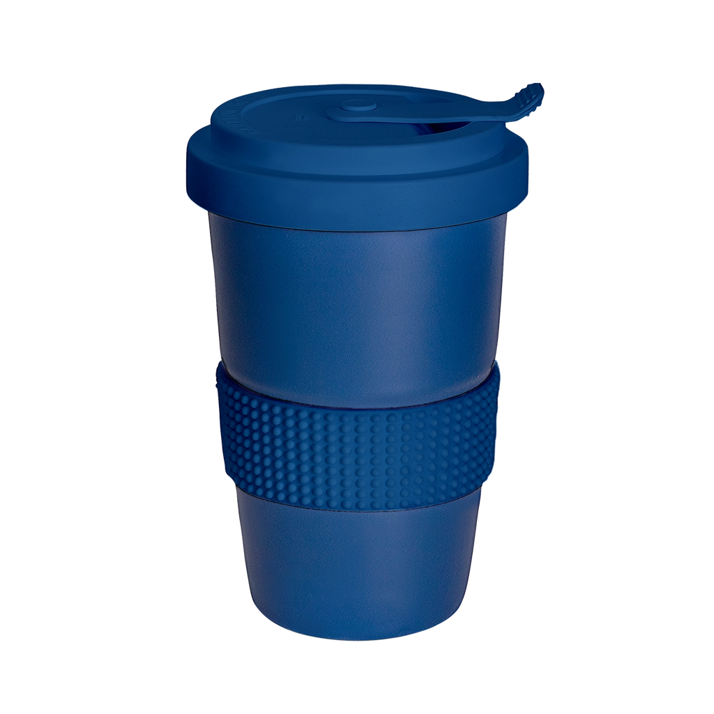 stylischer coffee-mug in dunkel-blau 400ml