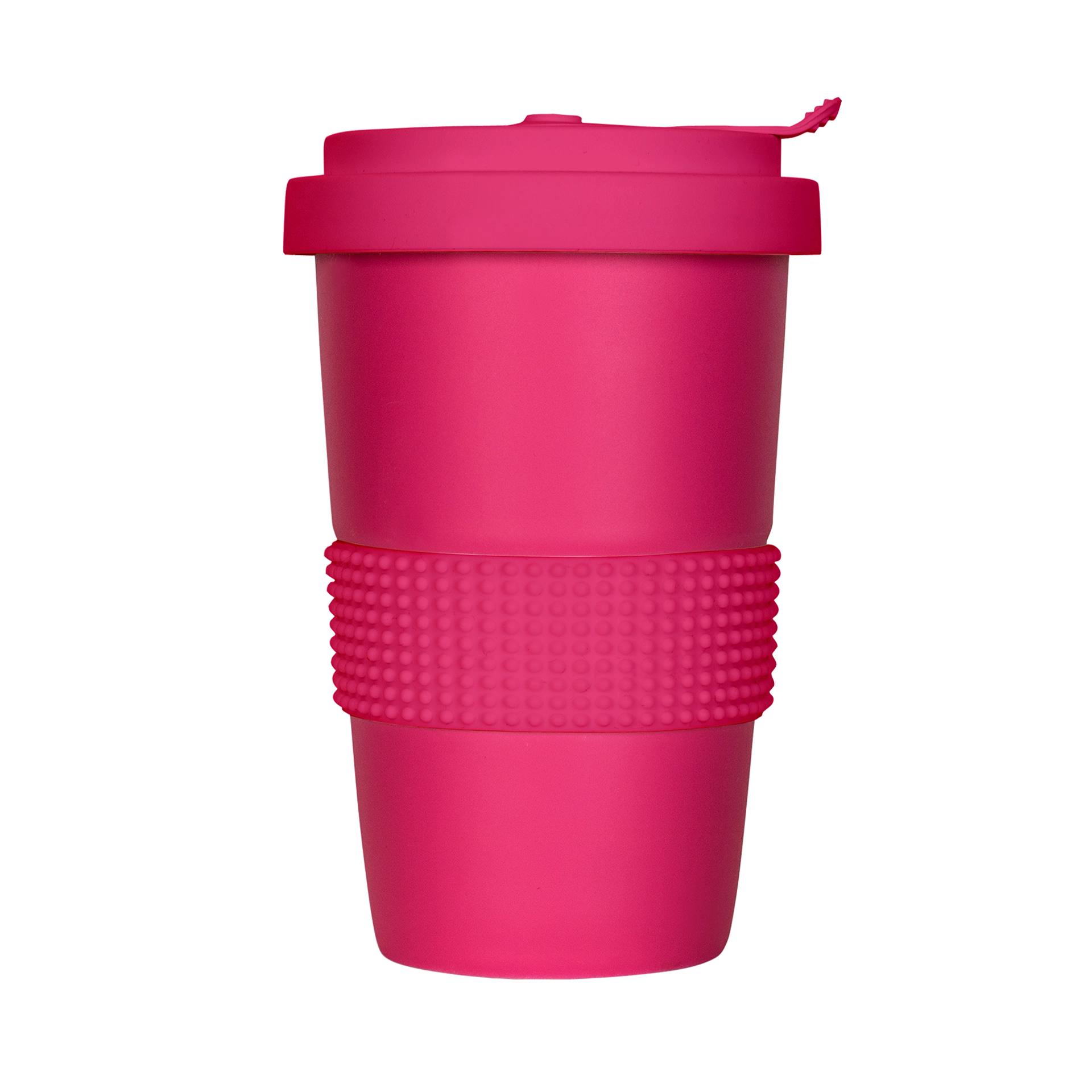 oekologischer isolier-becher in pink 400ml