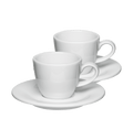 Dickwandige Espresso Tassen Set - Mahlwerck Porzellan