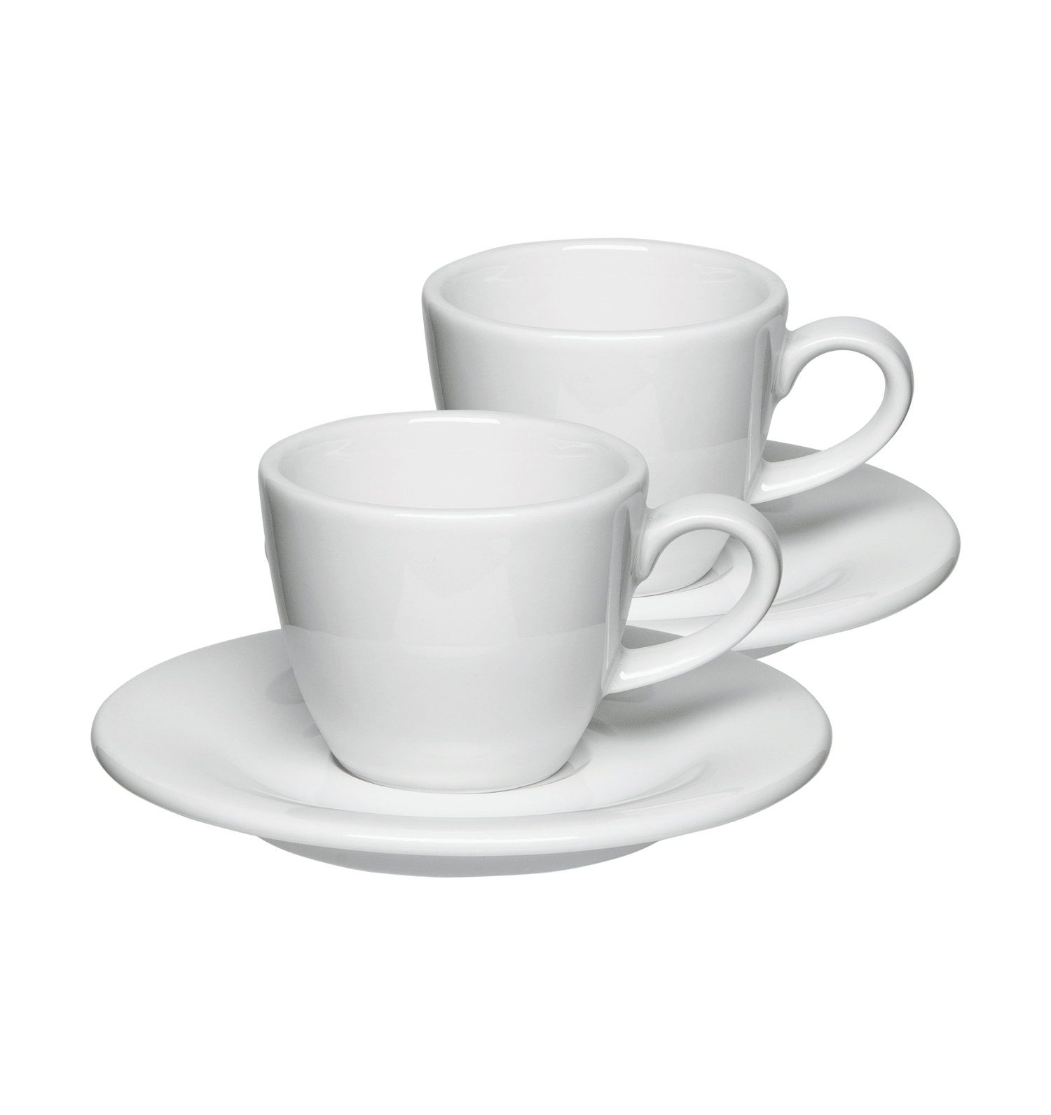 Dickwandige Espresso Tassen Set - Mahlwerck Porzellan