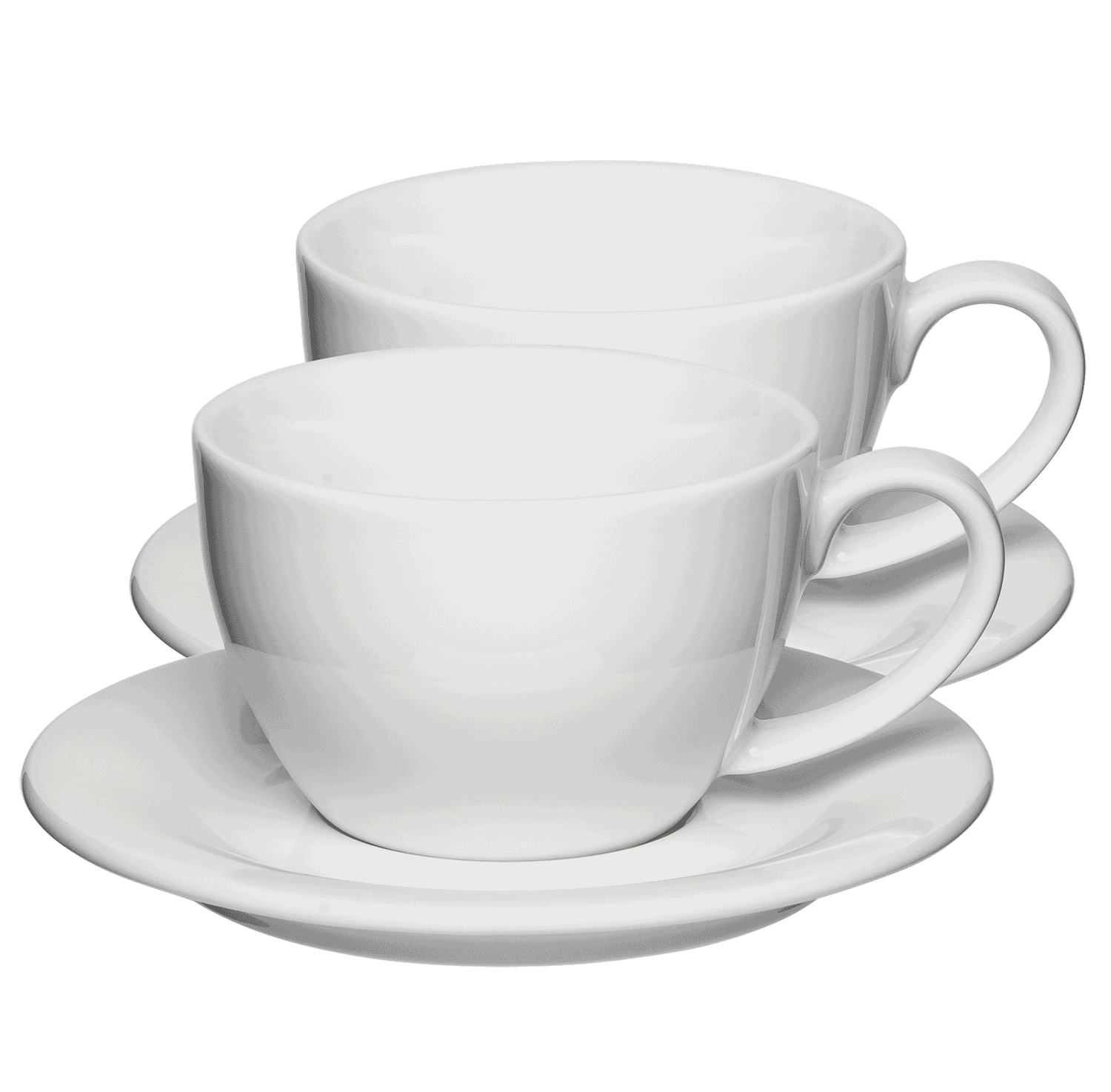 Caffee au Lait Tassen Set