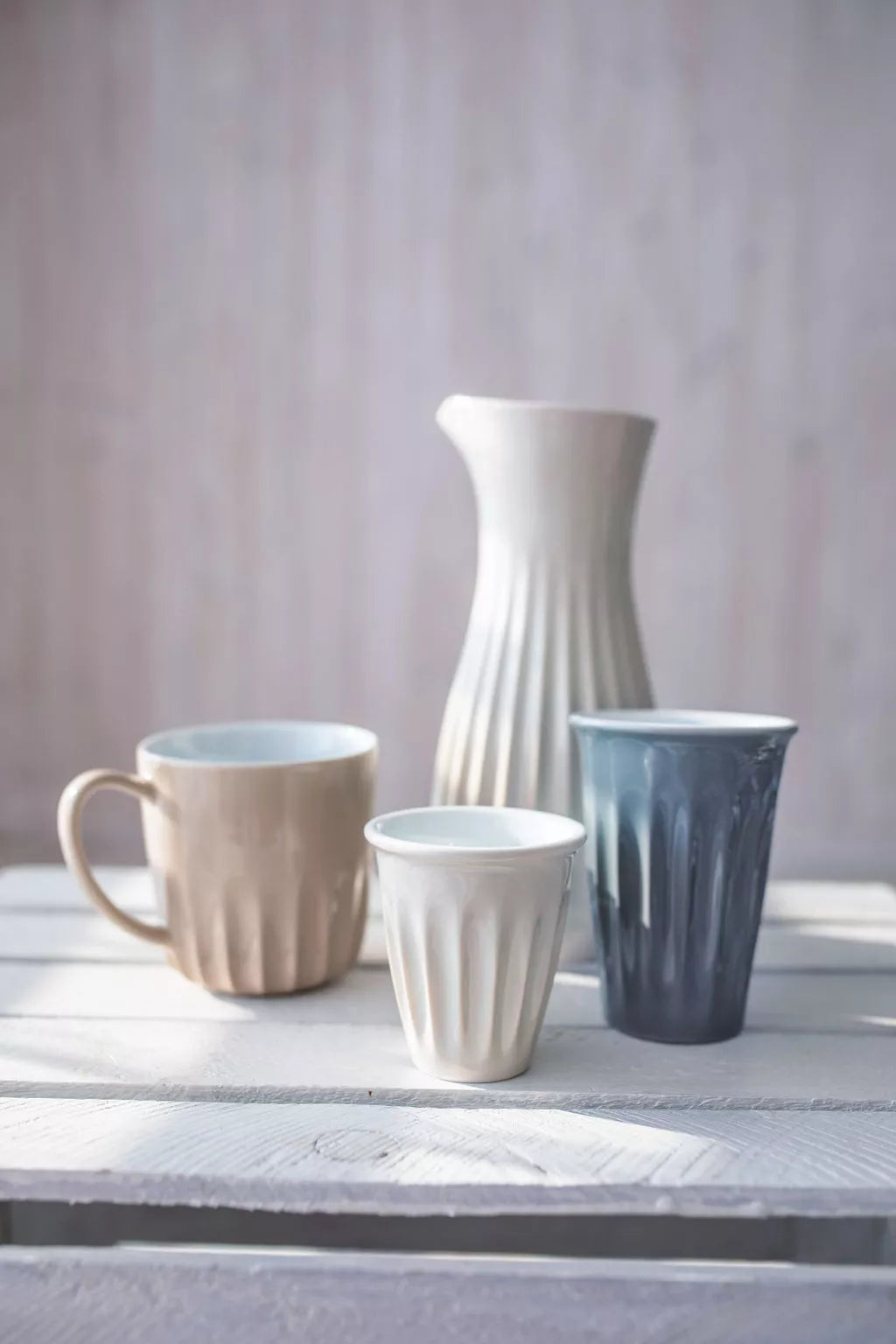Tassen und Becher Set aus Porzellan - Mahlwerck Manufaktur