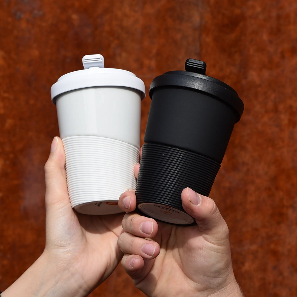 Kaffeebecher to go im Geschenk-Set für Pärchen | Mahlwerck