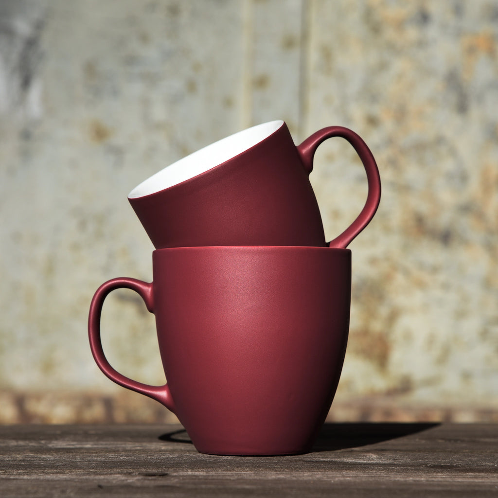 Jumbo Riesen Teetasse in Violett 600 ml