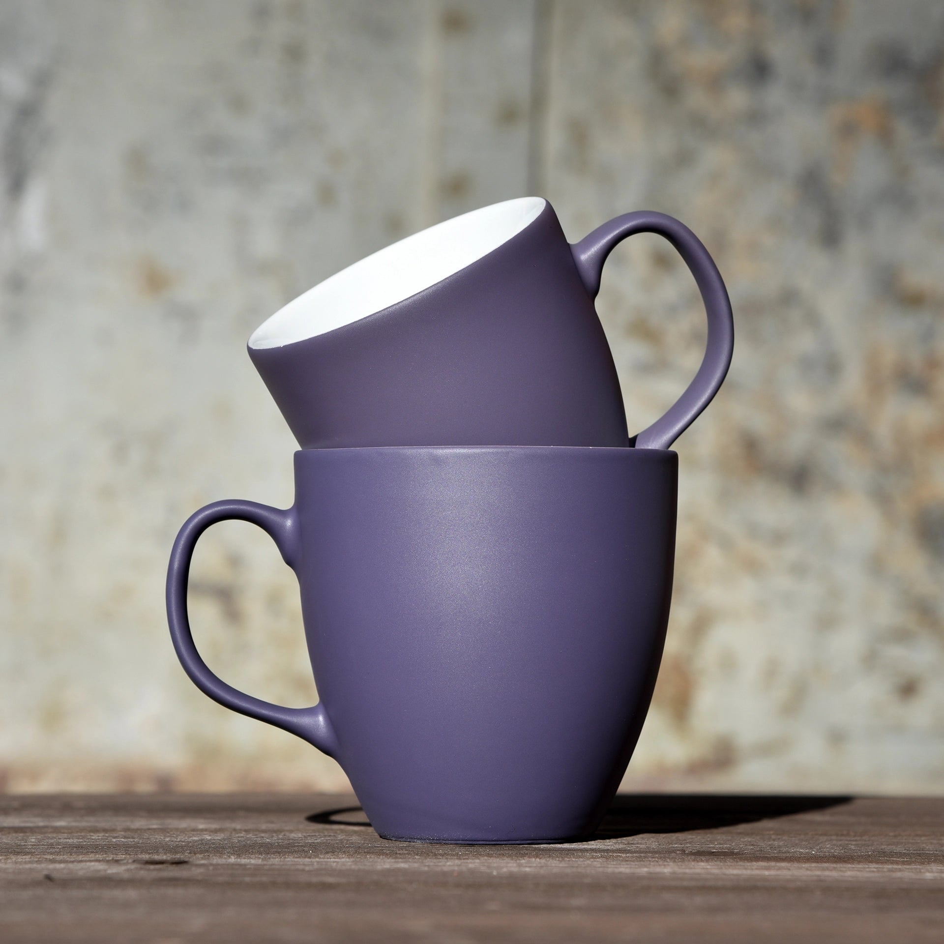 XXL Jumbo Teetasse in Violett 600 ml